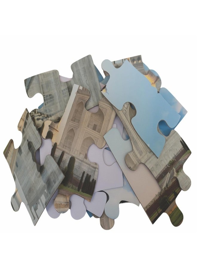 DOLLY PLASTIC Taj Mahal Floor Puzzle, 49 cm x 49 cm, Night Scene - Image 4